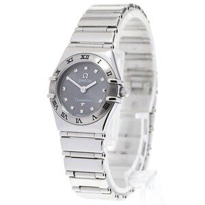 OMEGA Constellation Mini My Choice 1561.51 Gray Dial Quartz Ladies Watch_777927